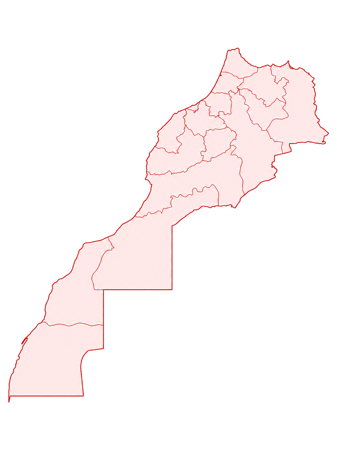 خريطة المغرب بهوية Med Network